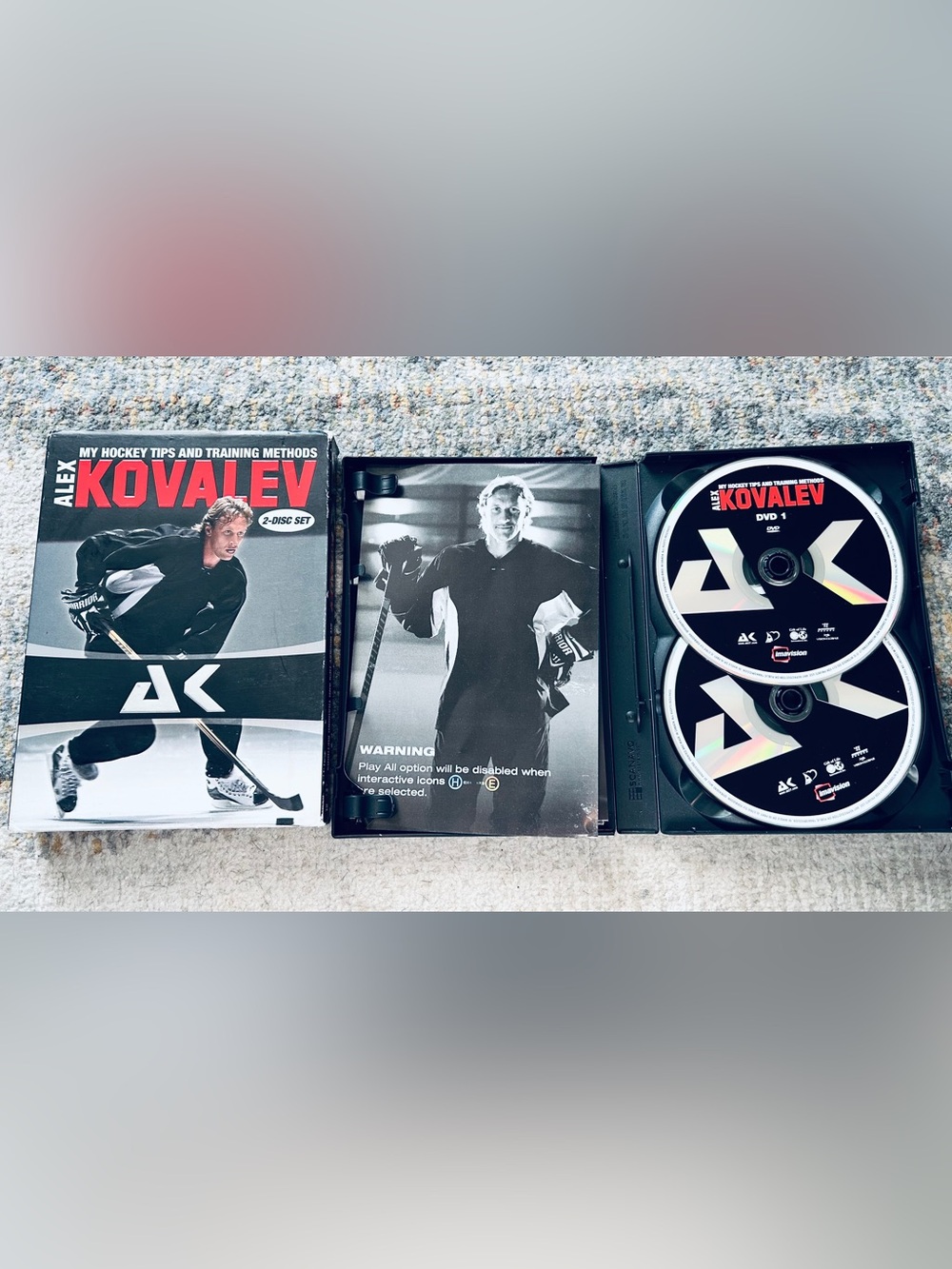 Alex Kovalev Hockey Training DVD – 2-Disc Set